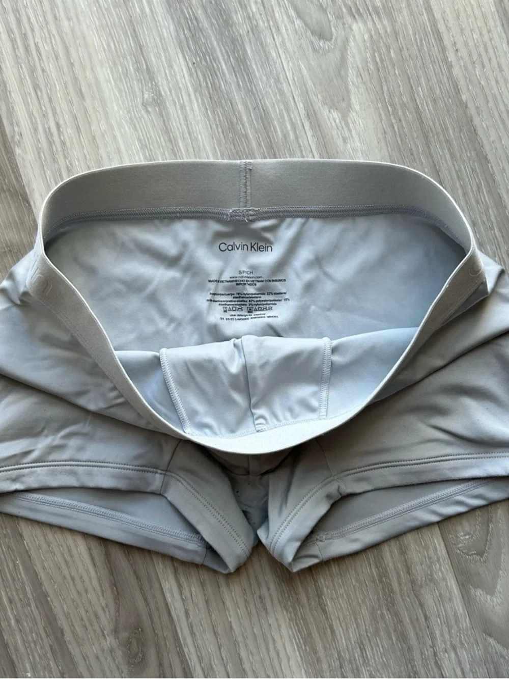Calvin Klein | CK Black Low Rise Trunk in Frost White (Small)